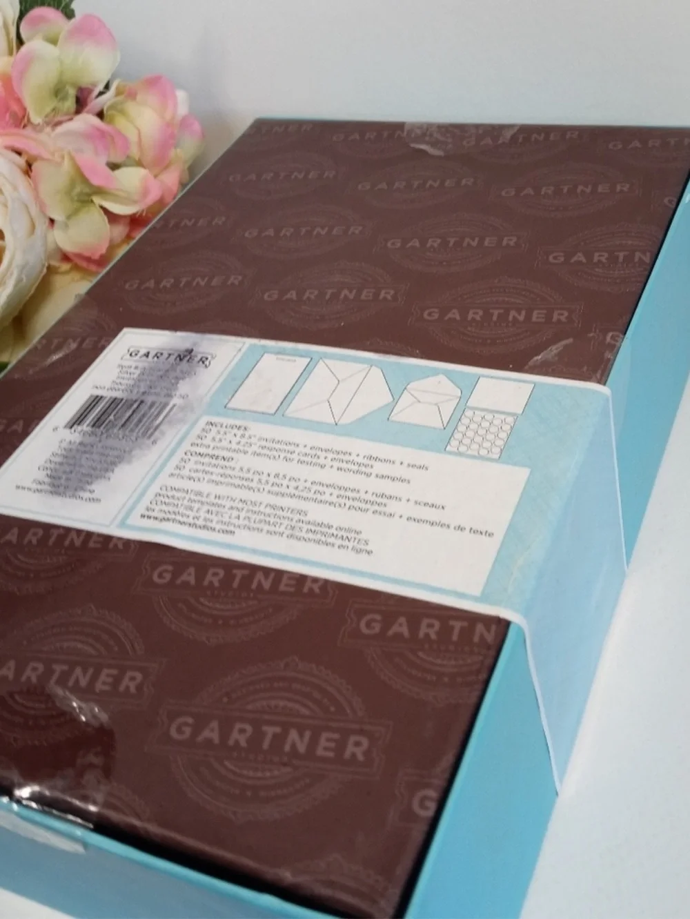 Gardner Studios elegant invitation
